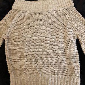 Off the shoulder sweater